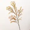 Simulação Ouro Mil Camadas Salgueiro Dourado Fragrante Alecrim Decoração de Casa Material para Arranjo de Flores Decoração de Casamento Paisagismo Verdejante Plantas Verdes