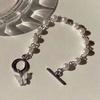 Pulsera de mariposa de perlas súper hada estilo coreano para mujer, versátil, para novias, dos cumpleaños, regalo para novia, pulsera ins
