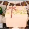 Caixa de Presente de Aniversário, Caixa Vazia Extra Grande para Namorada, Caixa Surpresa Preta, Caixa Grande, Caixa de Embalagem de Presente Extra Grande