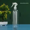 Regadera transparente pequeña estilo japonés Limpieza de cocina Riego doméstico Botella rociadora Regadera pequeña para peluquería Botella vacía de plástico