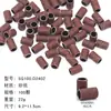 Juego de Anillos de Lijado para Uñas para Lima Eléctrica, Anillos de Lijado Especializados para Eliminación de Uñas, Cabezales de Lijado Coloridos de Alta Calidad en Caja, Rodamientos de Rueda de Lijado