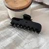 Pinza para el pelo de acetato estilo francés en color carey, pinza de garra de lujo de alta gama para recogidos de mujer, pinza de tiburón para la parte trasera de la cabeza, nuevo accesorio de lujo para el cabello