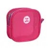 Bolsa de Maquiagem de Malha Grande Capacidade Portátil para Viagem Organizador de Skincare Bolsa de Higiene Pessoal Fofa Novo Estilo 2025