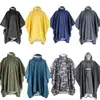Impermeable multifuncional tres en uno dosel tapete de suelo capa impermeable para montañismo al aire libre impermeable poliéster impermeable unido impermeable adulto