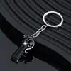 Llavero Colgante Retro Transfronterizo de Leopardo Europeo y Americano Accesorios de Diseño Personalizado Llavero Colgante para Coche