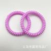 Tocado coreano transfronterizo, novedad de verano, color primavera, pequeño, fresco, línea telefónica, anillo para el cabello, accesorios para el cabello simples, de alta elasticidad y sin costuras