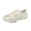 Nuevas Zapatillas Blancas de Verano 2026 para Mujer, Estilo Coreano Ins Casual, Versátiles para Aumentar la Altura para Estudiantes Femeninas, Estilo Callejero K6809