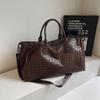 Bolsa de Viagem Simples Retrô 2026 para Homens, Bolsa de Mão Grande Capacidade para Viagem de Negócios, Bolsa de Bagagem para Mulheres, Bolsa para Esportes e Fitness