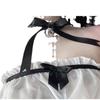 Nova Lingerie Sexy Estimulante, Intercurso de Encontro, Adorno Sexy para Pescoço, Sino de Borda de Cogumelo, Laço para Perna Longa, Dropshipping 3148