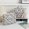Bolsa de Cosméticos Estampada Novo Estilo 2025 com Alto Valor Estético, Grande Capacidade, Bolsa Portátil para Viagem para Higiene Pessoal e Cosméticos