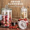 Frascos de Vidrio Sellados para Almacenamiento, Listos para Enviar, Frascos para Almacenar Granos y Té de Flores, Frascos de Almacenamiento de Gran Capacidad a Prueba de Humedad, Grado Alimenticio