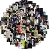 64 adesivos de Zhang Linghe para celebridades masculinas e rapazes bonitos, adesivos DIY para decorar agendas, telefones, laptops e malas