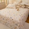 Lençóis de Cama Puros de Algodão Escovado Dachshund Peça Única Outono e Inverno Espessados Puros de Algodão Cobertor de Quilt Infantil Cama de Dormitório Único Conjunto de Três Peças