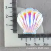 Parche Galvanizado Funda para Teléfono Móvil Zuecos Accesorios de Resina Concha de Pegamento Crema Material DIY Accesorios para el Cabello DIY Tocado Pasador de Pelo