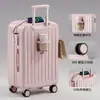 Nuevo modelo de equipaje, maleta de ruedas elegante y duradera para mujer, maleta con protección de contraseña para hombres y mujeres, bolsa de viaje para estudiantes