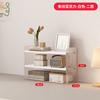 Prateleira de Mesa de Armazenamento em Acrílico Estante de Livros Multicamadas Porta-Copos Rack de Lanches para Escritório Casa Armazenamento de Grande Capacidade Divisória de Armazenamento