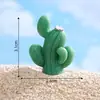 Paisagem em miniatura, cacto e suculenta artificiais criativos, decoração DIY temática de deserto, acessórios de saco surpresa, enfeites em miniatura