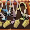 Pingente de Ouro Puro 999 20mg Bolsa de Chá de Leite Hambúrguer Batata Frita Chaveiro Ornamento Fofo Presente de Aniversário