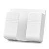 Caja de almacenamiento para control remoto, mesita de noche, carga de teléfono móvil, estante de almacenamiento sin perforaciones, TV, aire acondicionado, soporte para colgar en la pared