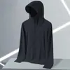 2026 Nuevo Modelo Seda de Hielo Anti-UV Ligera Ropa de Protección Solar para Hombre Transpirable Chaqueta de Protección Solar Específica para Pesca al Aire Libre