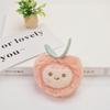 Horquilla para el cabello de fruta Accesorios Melocotón Piña Fresa Relleno de algodón Ropa para niños Bolsas Accesorios DIY Horquilla Broche de felpa