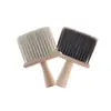 Wanmei Fabricante Suministra Directamente Cepillo Barredor de Pelo de Madera de Loto Cepillo Barredor de Pelo de Nylon Cepillo Barredor de Pelo para Salón de Peluquería Cepillo Barredor de Limpieza Peluquería