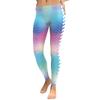 Novos Produtos Mais Vendidos da Amazon na Europa e América, Leggings de Escama de Peixe de Verão, Calças Nove Pontos de Comércio Exterior Transfronteiriço para Mulheres