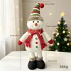 Decorações de Natal: boneco de neve em pé, Papai Noel, renas, bonecas vintage, figuras extensíveis, presentes de Natal