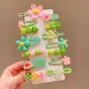 Pinzas para el Cabello Infantiles Estilo Coreano, Set de Accesorios para el Cabello de Flores, Pasadores de Animales Lindos, Accesorios para el Cabello Dopamine Girls al por Mayor con Envío Gratis