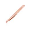 Pinzas para Pestañas Postizas al Mayoreo Pinzas para Injerto Clip para Pestañas Clip de Pluma Dorado Pinzas para Pestañas Pinzas de Alta Precisión para Injerto de Pestañas