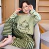 Pijama Infantil Meninos Primavera e Outono Manga Longa Algodão Meninos Médios e Grandes Roupas de Casa Adolescentes 2024 Novo Conjunto