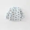 Coche de Juguete Niña Bebé Chaqueta de Felpa y Algodón Temporada Otoño e Invierno Top Cálido Recién Nacido Elegante Lindo Cárdigan