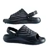 Zuecos Antideslizantes de Doble Uso para Hombre para Verano al Aire Libre, Sandalias de Playa Casuales Deportivas Antideslizantes con Suela Suave, Estilo Moderno