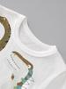 Camiseta para niños Cuello redondo Color puro Niños y niñas 2025 Verano Nuevo Manga corta Casual Suelta Ropa para niños Camiseta para niños
