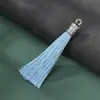 Anillo de Tirador de Sombrero Pequeño de Aleación Borla Regalo DIY Hecho a Mano Borla Colgante para Bolsos Accesorios para Ropa Borla
