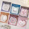 Pegatinas de Día Hermoso Serie Borde de Encaje Borde de Encaje Diario Material para Manualidades Pegatinas Decorativas 20 Hojas en 6 Diseños