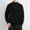 Suéter de Cuello Alto para Hombre de Terciopelo Grueso de Una Pieza Sudadera de Terciopelo Otoño e Invierno Cálido Moda Versátil Tejido de Lana Trendy