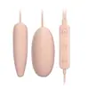 Galaku Akali Vibrador Pontiagudo Redondo Carregamento USB Dupla Redonda Divertido Vibrador Vibratório Dispositivo de Masturbação Feminina Salto Divertido