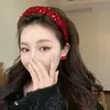 Diadema de lentejuelas transfronteriza estilo ins moda moderna personalizada diadema de bola lujo ligero alta calidad diadema de ala ancha accesorios para el cabello