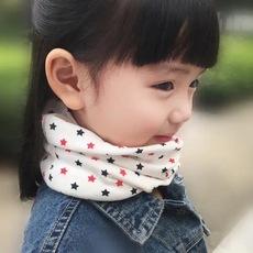Nueva bufanda para niños de otoño e invierno, versión coreana, estampada, gruesa, cálida, a prueba de viento, elástica, estilo étnico, para cubrir el cuello de la madre y el bebé