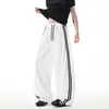 Pantalones Casuales de Secado Rápido Elásticos de Cintura Sueltos con Diseño de Rayas Americanas Scimitar K26466-P32