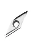 Cuchilla de Torneado de Precisión con Ranura en Forma de Diamante de 35 Grados Vbgt160402R-Y Herramienta de Corte Positivo y Negativo de Cerámica