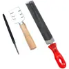 Herramienta de Ajuste Dentada, Llave para Trayectoria de Sierra, Sierra Manual, Lima Dentada, Pinzas para Sierra de Carpintería Tradicional, Reparación