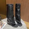 Botas de Verano Huecas de Moda para Mujer 2026 Moda Tendencia Nuevo Estilo Verano Suela Plana Cómodas de Moda Punta Abierta Botas Largas