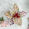 Flores de magnolia artificiales de Navidad nuevas y populares, directamente de la fábrica de origen, para comercio electrónico transfronterizo y decoraciones navideñas