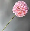 Flores Artificiales para Uso en Bodas, Hortensias, Venta al por Mayor Transfronteriza, Flores Artificiales para Paisajismo, Flores de Seda para Decoración, Flores Artificiales para Entrega, Hortensias