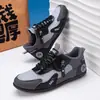 Zapatos de Hombre para Otoño e Invierno con Superficie de PU, Nuevos Zapatos Casuales de Moda para Hombres y Mujeres, Zapatos de Baloncesto Transpirables, Zapatos de Papá Transpirables