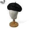 Boina de Lino Personalizada para Primavera y Verano, Circunferencia de Cabeza Grande, Sombrero de Sol para Mujer, Ligero Estilo Británico Boina de Pintor, Venta al por Mayor de Fábrica