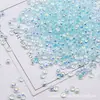 4/6/8mm Cristal Austríaco de Qualidade Super Flash Contas Planas Contas em Roda Material para Pulseira Colar com Contas DIY Contas Soltas