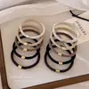 Banda de Goma Metálica de Alta Elasticidad Duradera Lazo para el Cabello de Niñas Anillo para el Cabello de Gama Alta Cuerda para el Cabello No Ajustada Accesorio para el Cabello de Estilo Básico